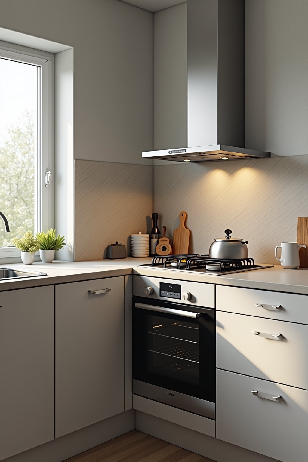 backofen in ecke einbauen outline 3