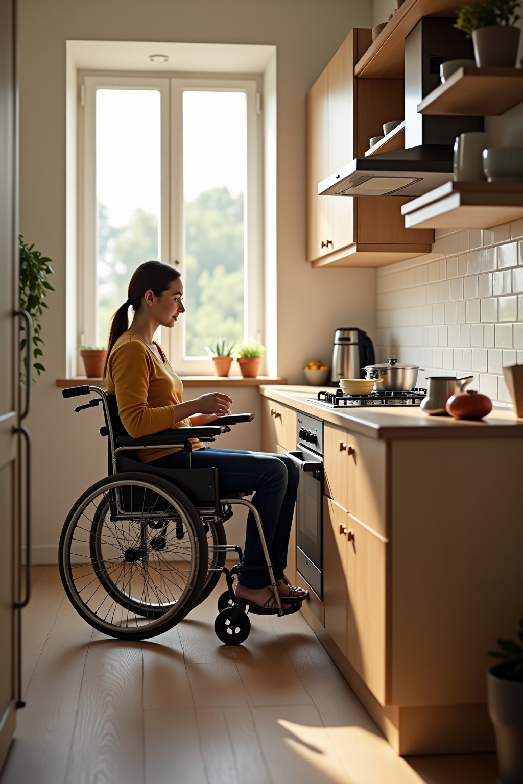 Geräte für barrierefreie Küche