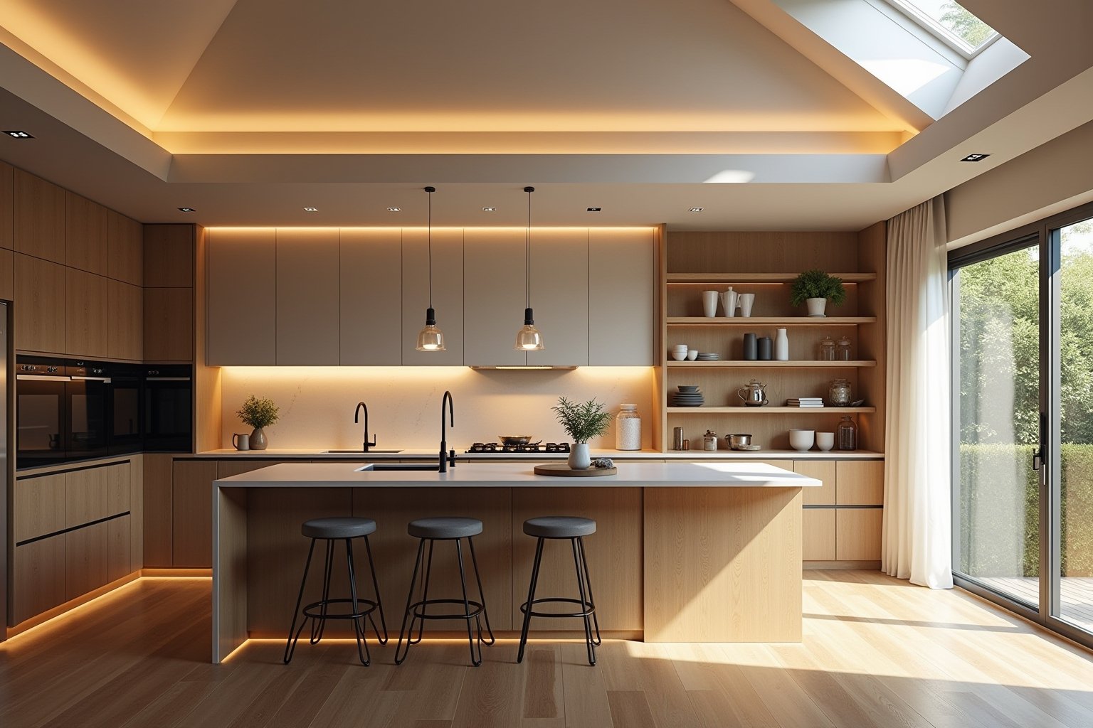 Die 8 besten Ideen zur Beleuchtung Dachschräge Küche