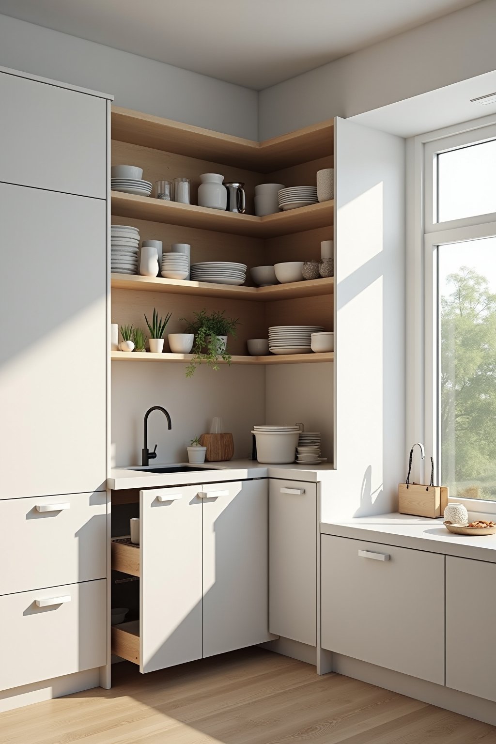 ecke kueche nutzen outline 4