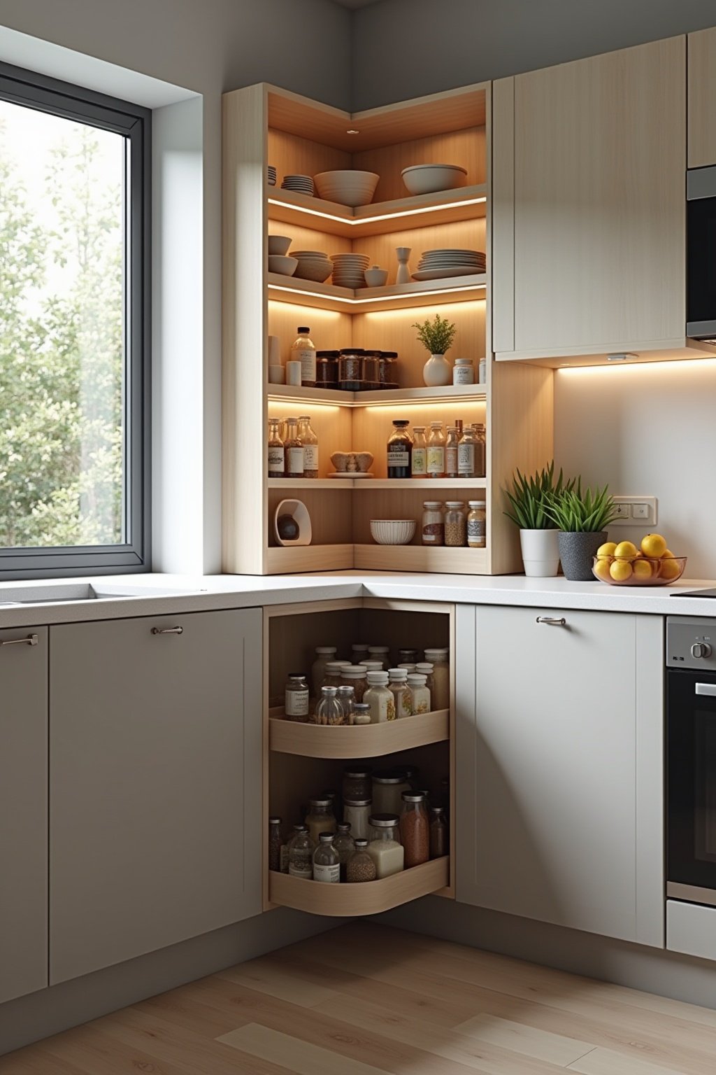 eckschrank kueche rondell outline 2