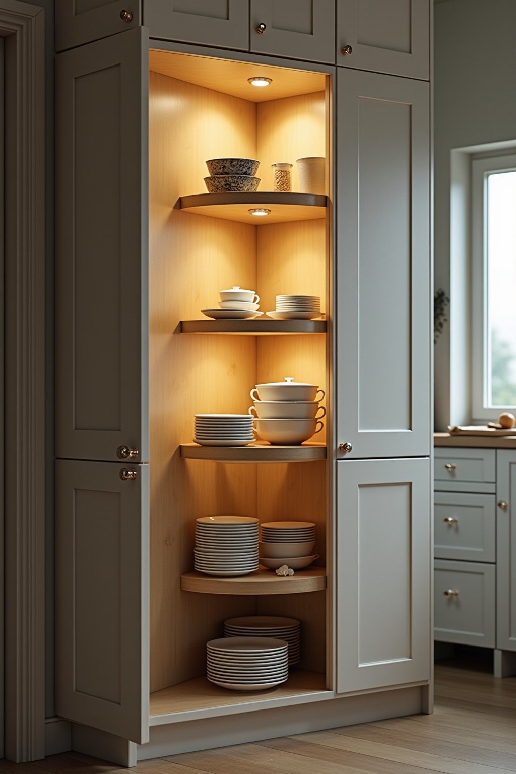 eckschrank kueche rondell outline 8