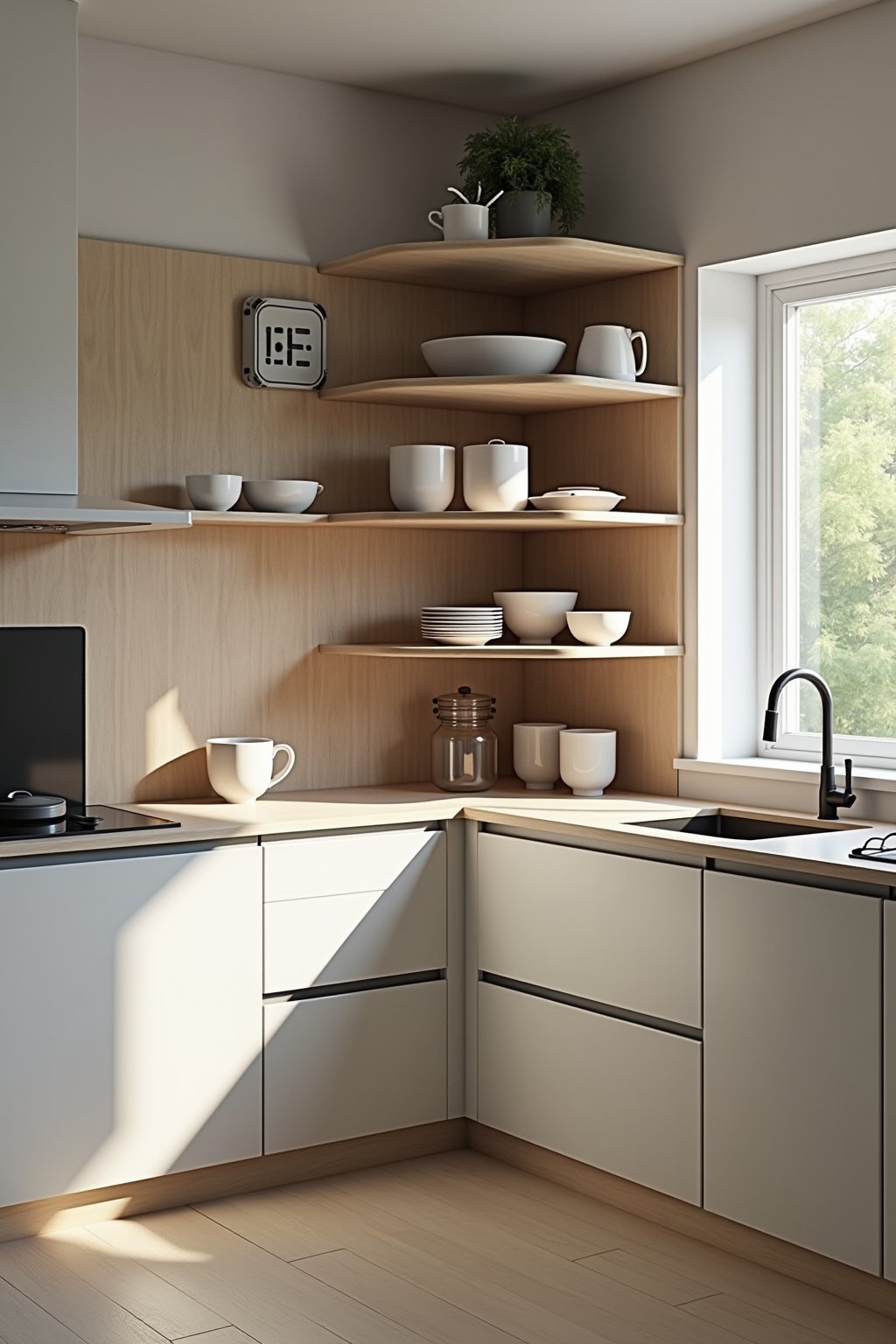 eckunterschrank rondell outline 4