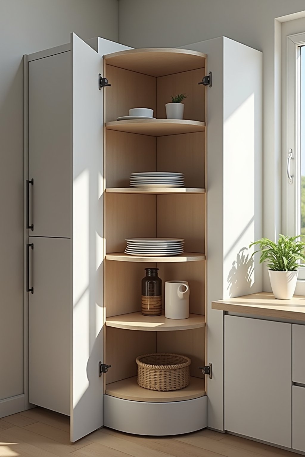 eckunterschrank rondell outline 5