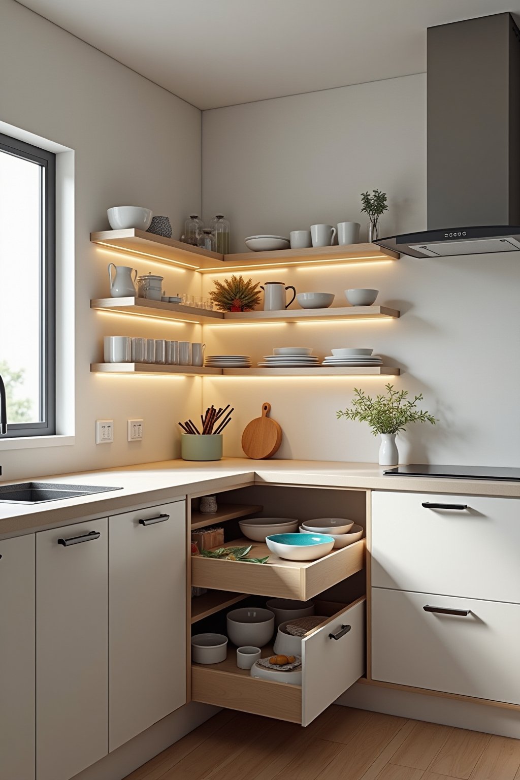 eckunterschrank rondell outline 7