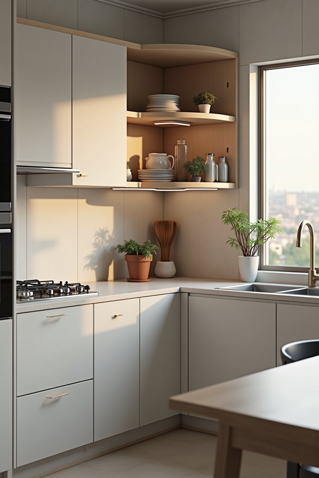 eckunterschrank rondell outline 8