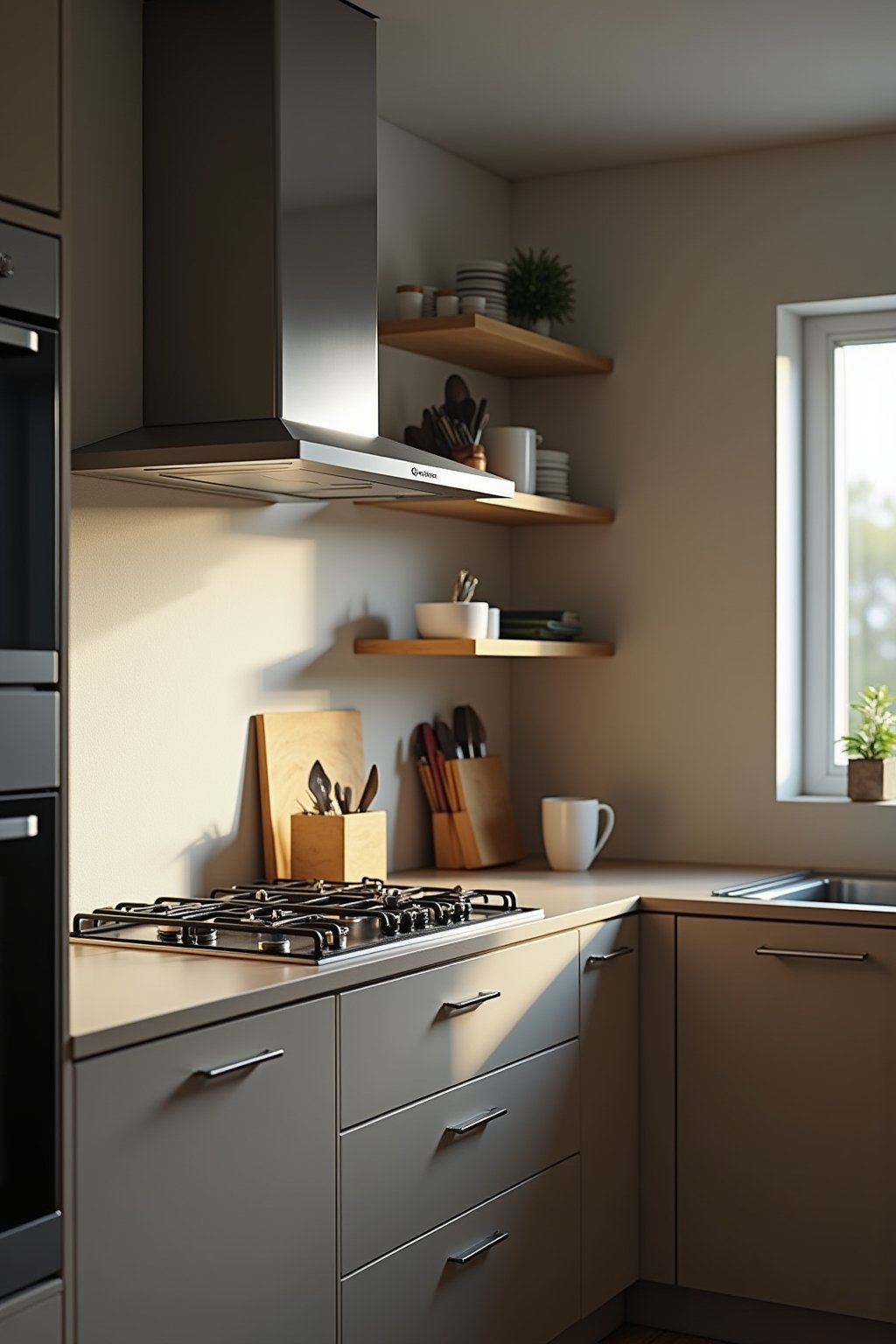 einbaukueche montage outline 1