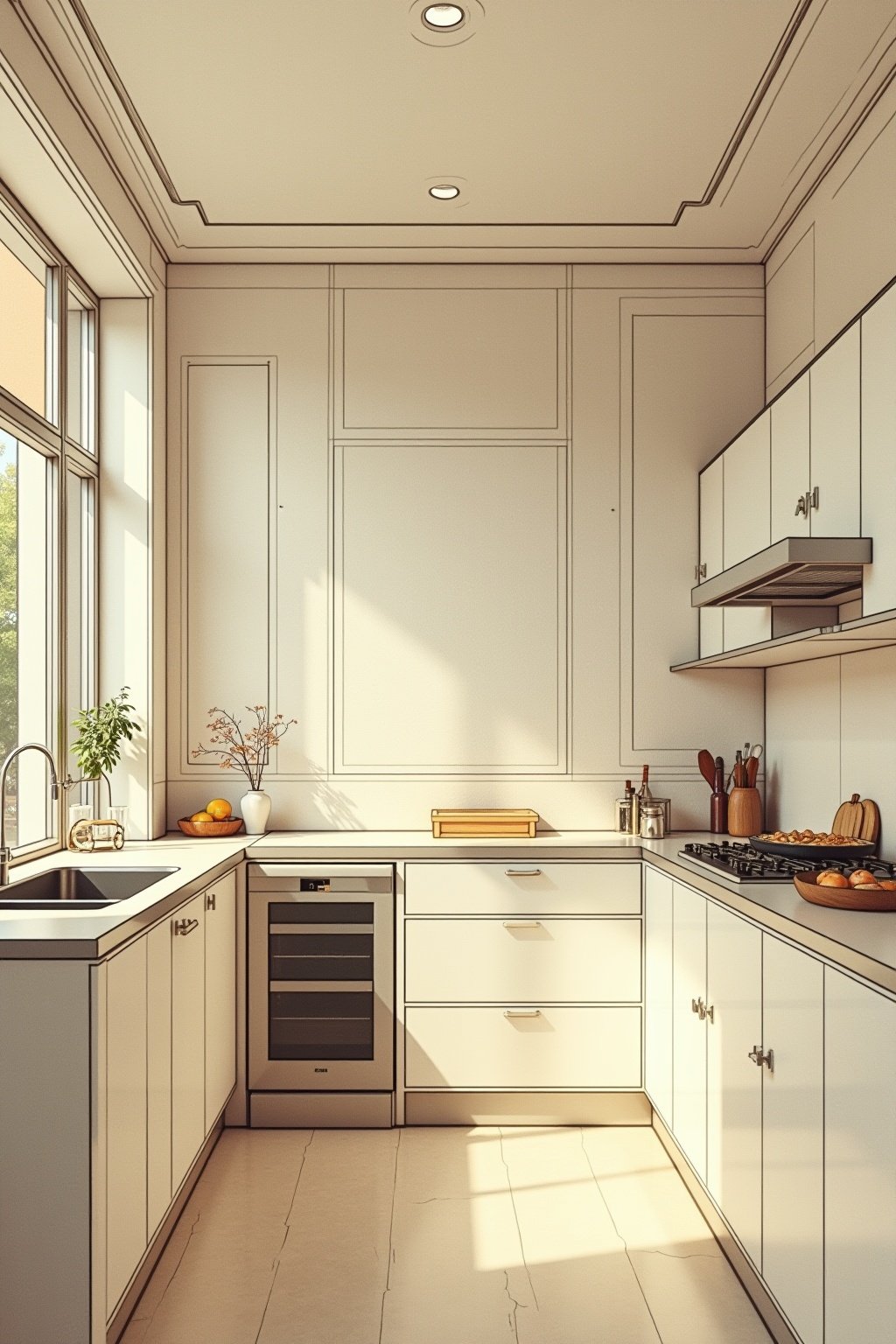 Designprinzipien Einbauküche