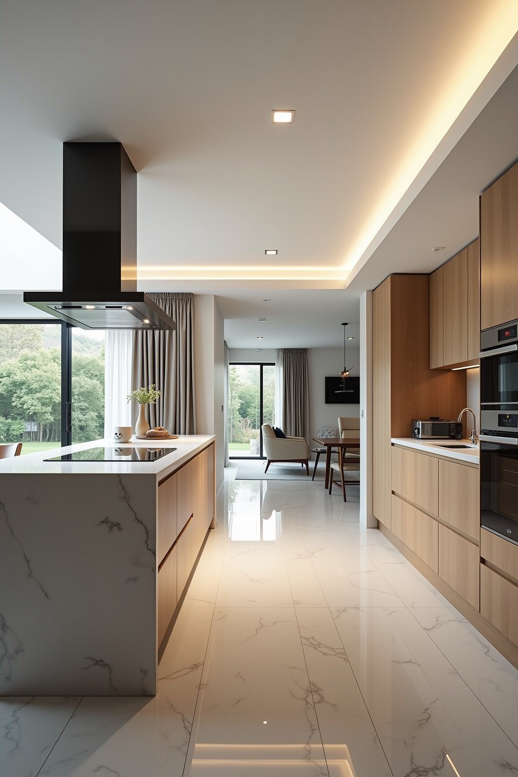 Planungsschritte für eine frei geplante Küche