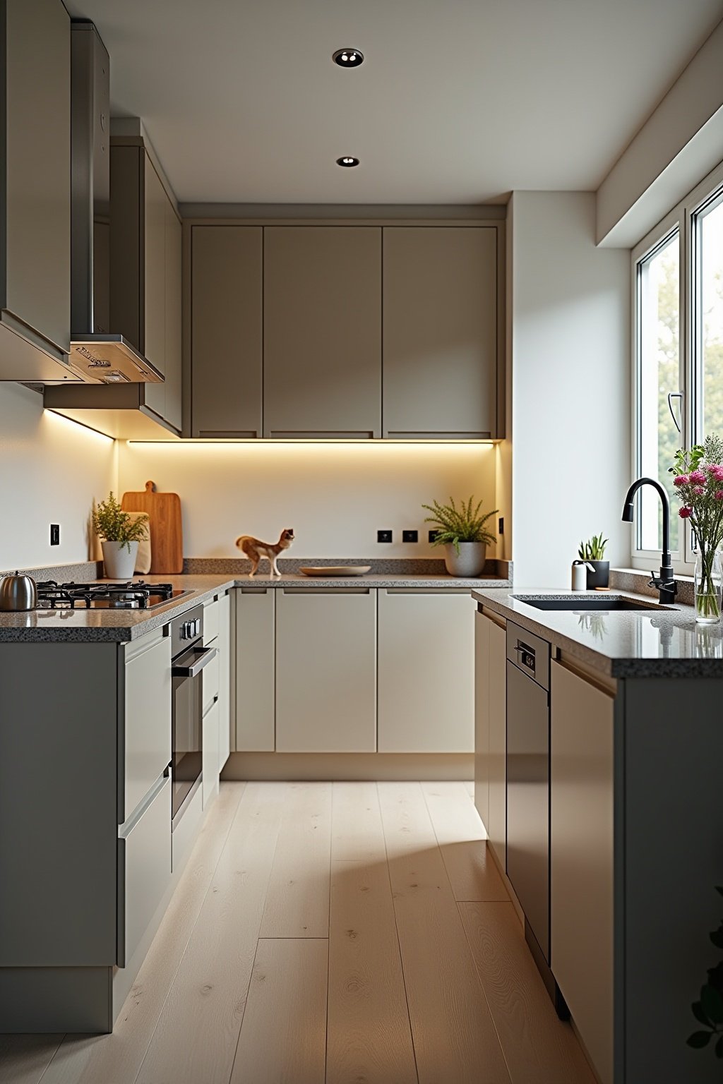 Vergleich frei geplante Küche und Einbauküche