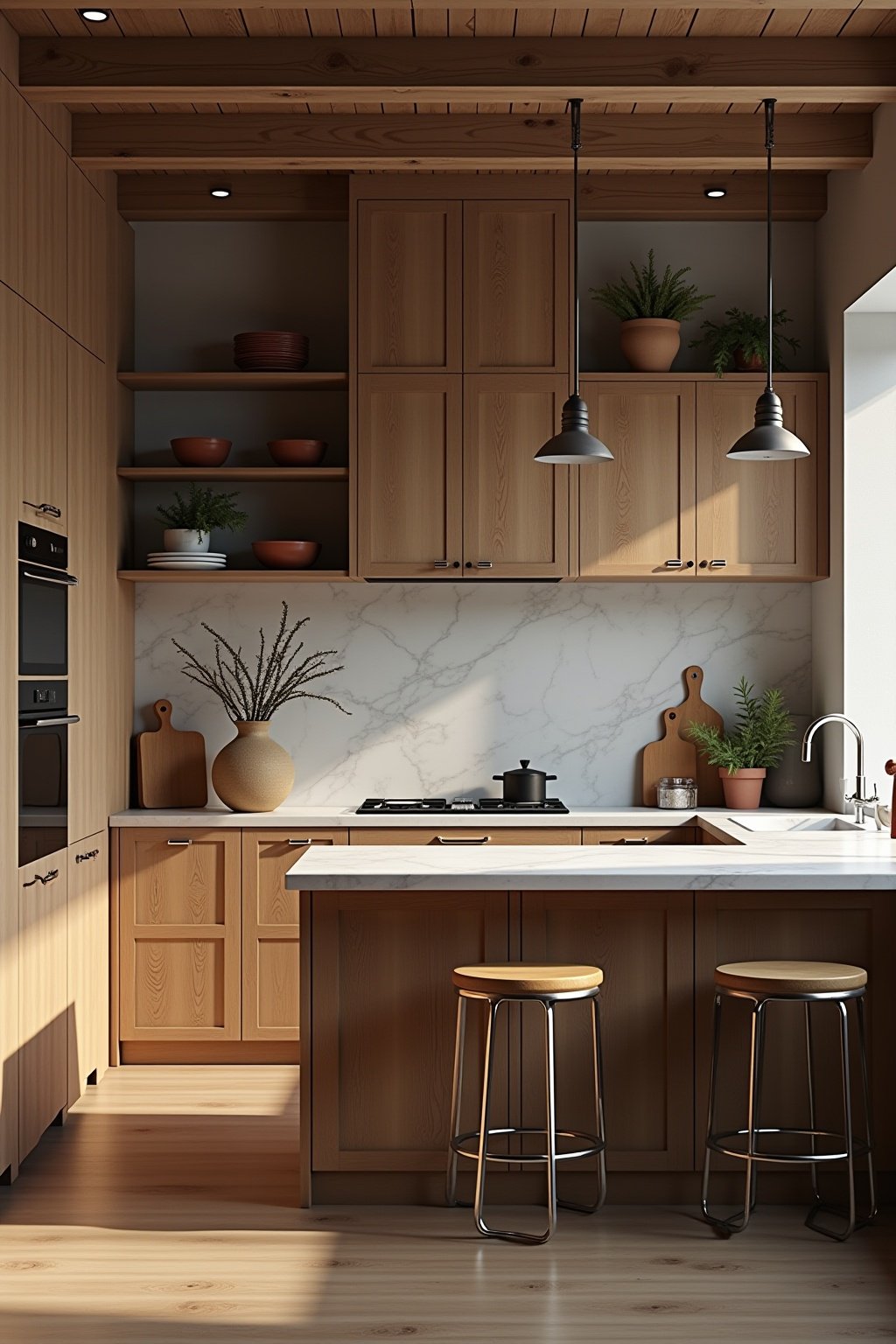 freistehende kueche planen outline 5