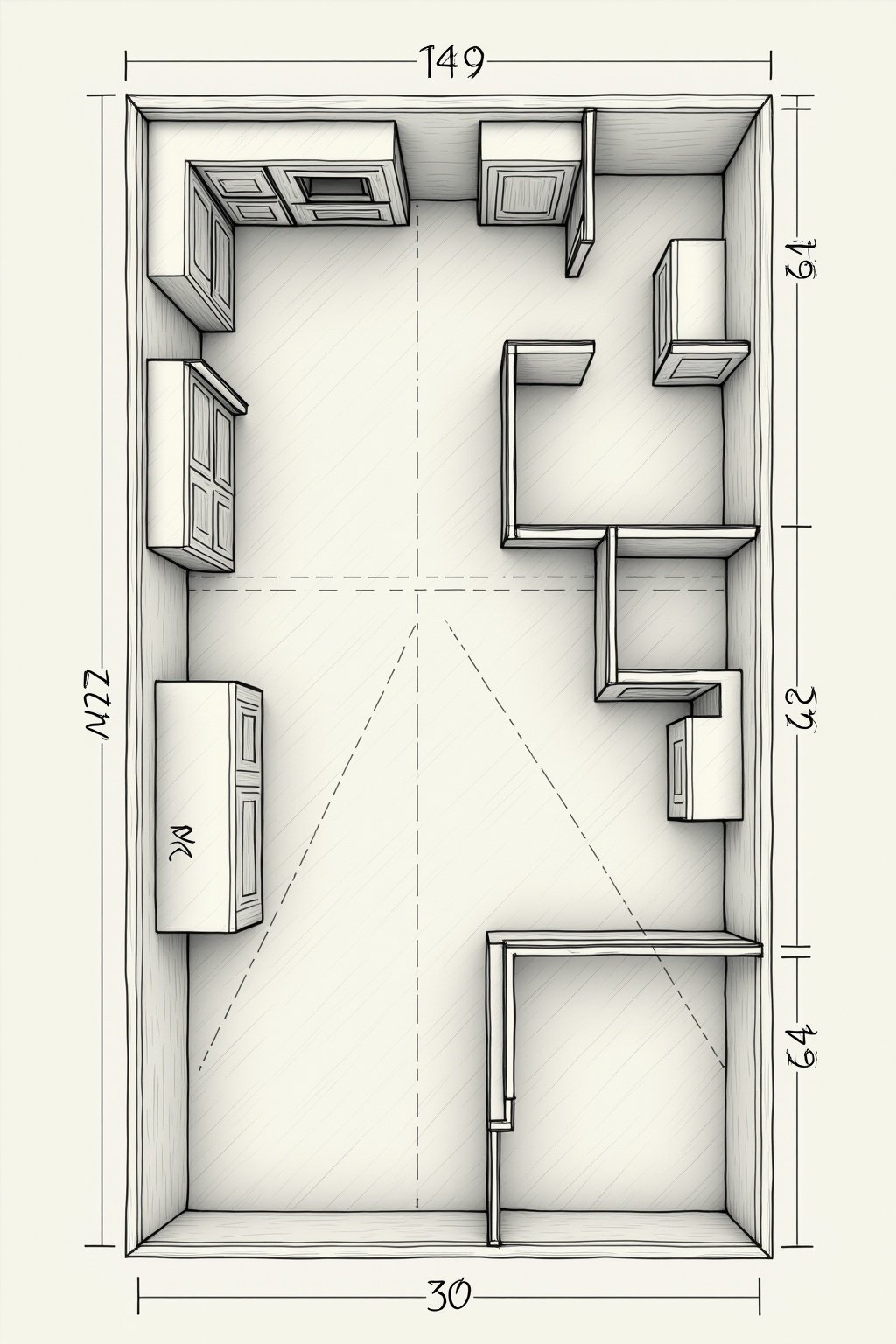 g form kueche planen outline 3