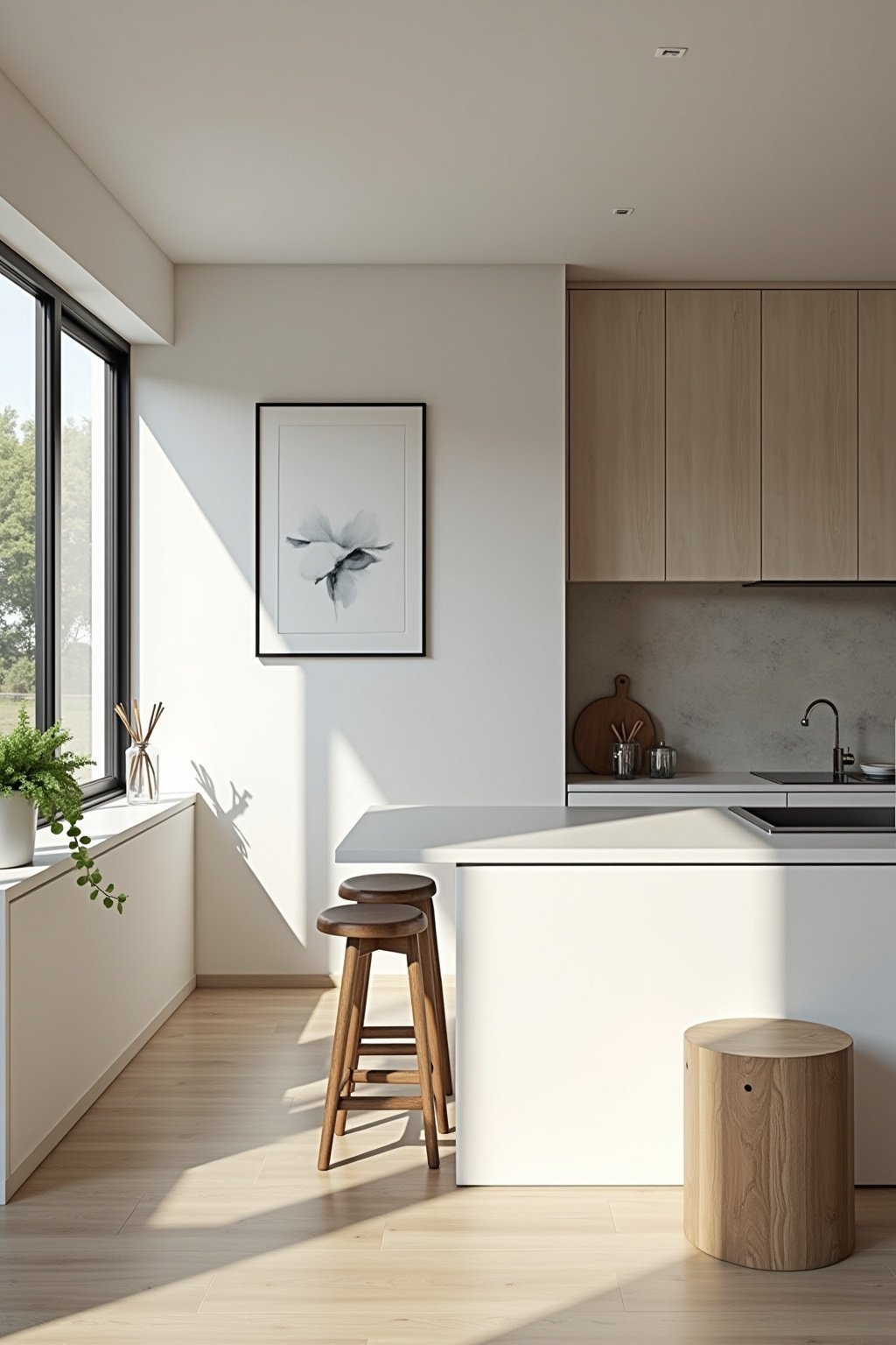 halboffene kueche outline 2