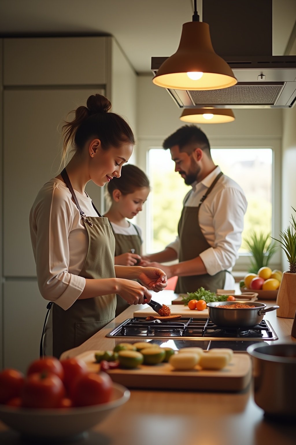 halboffene kueche outline 3