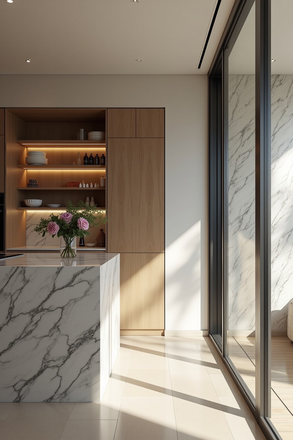 halboffene kueche outline 5