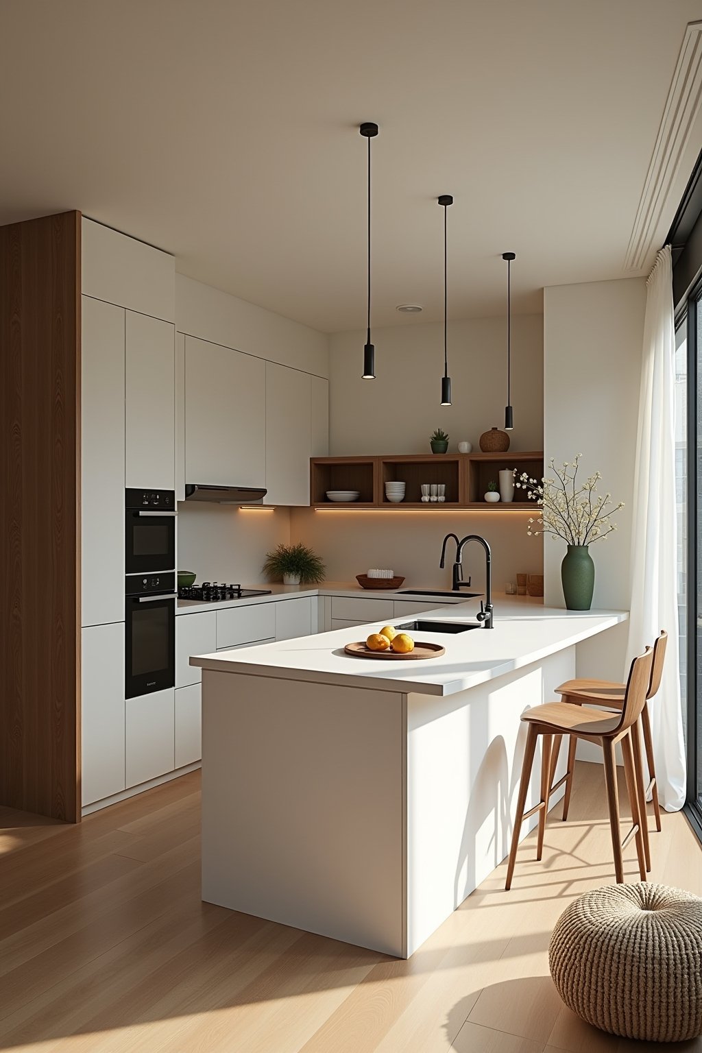 halboffene kueche planen outline 1