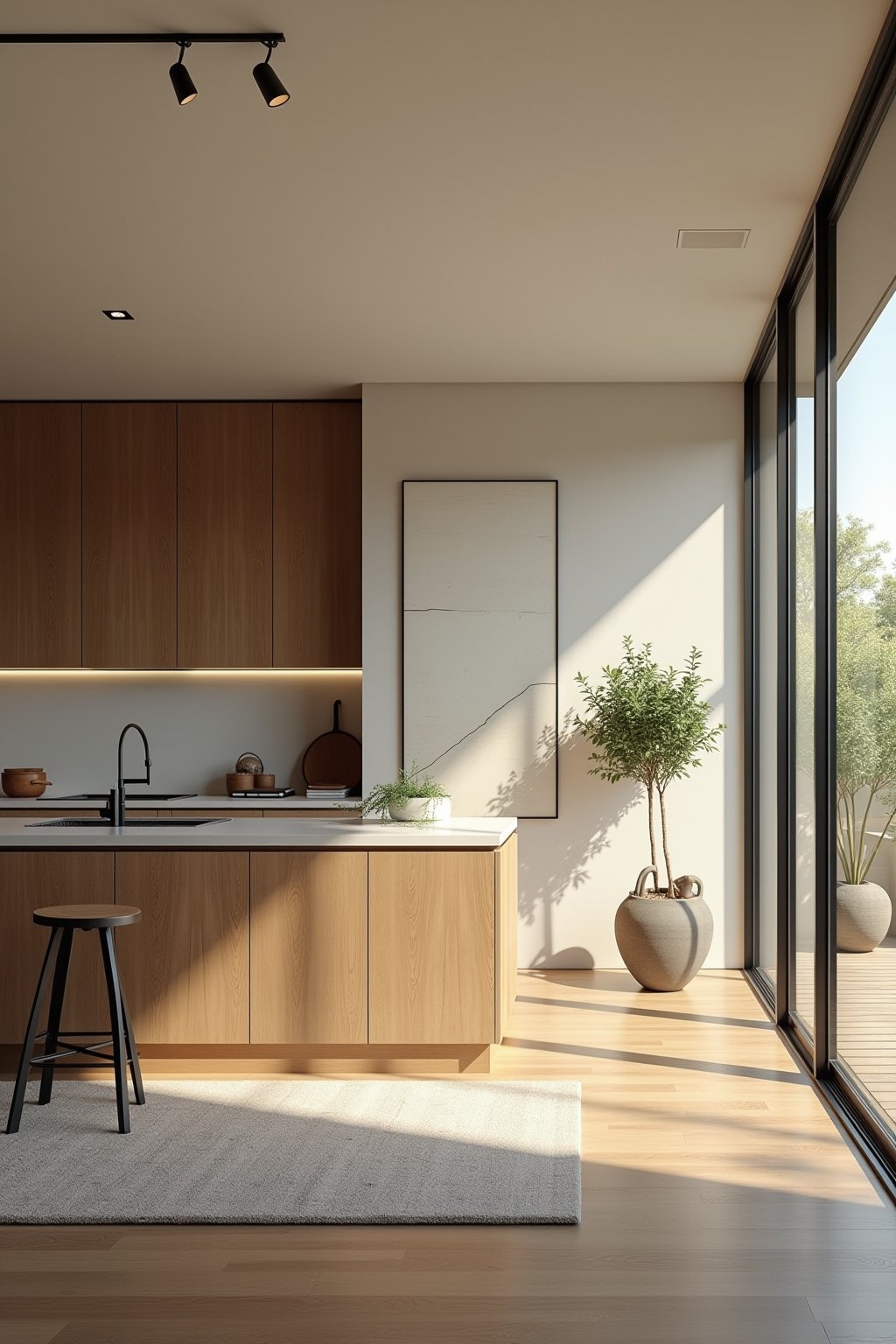 halboffene kueche planen outline 2