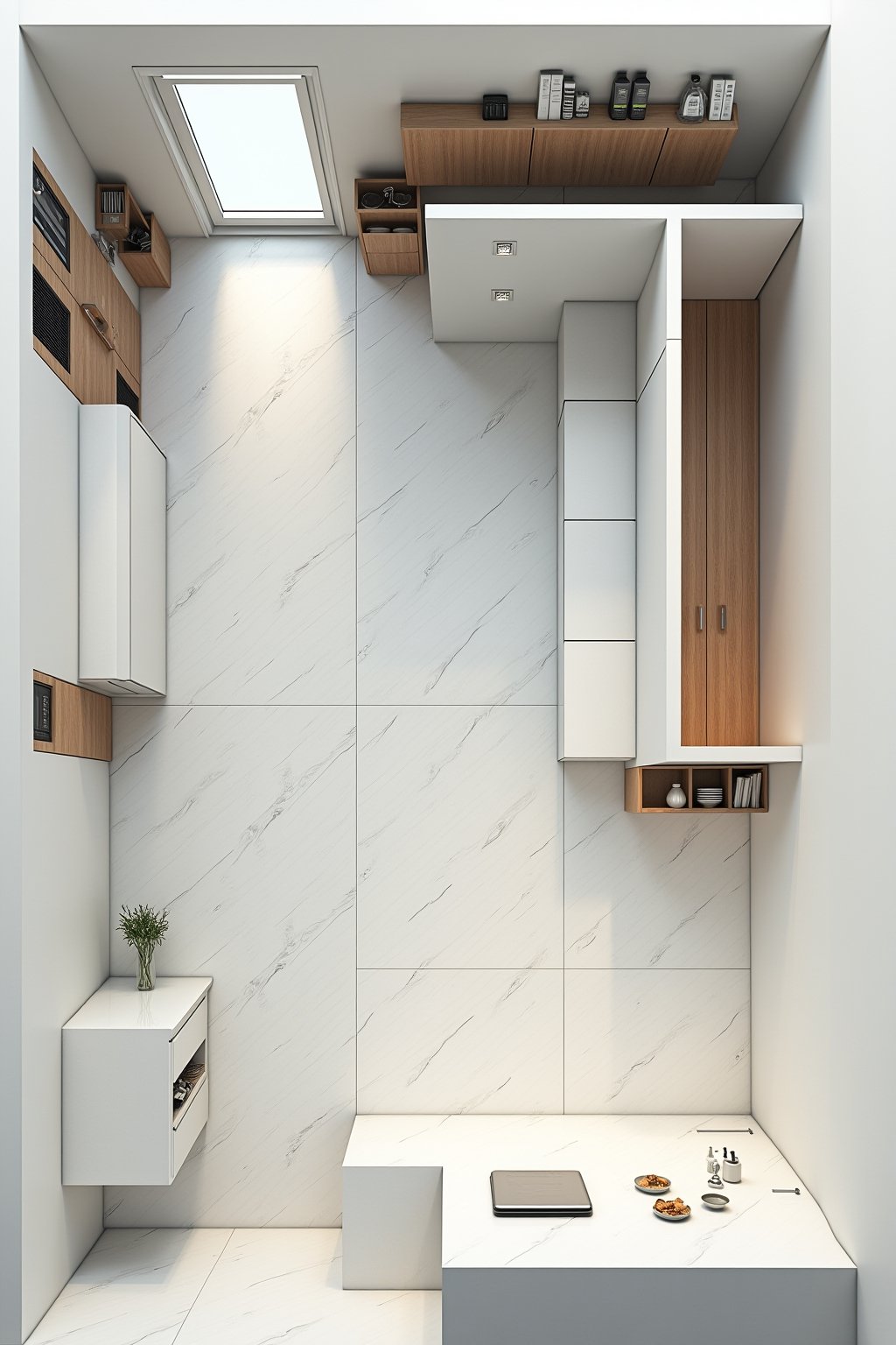 halboffene kueche planen outline 3