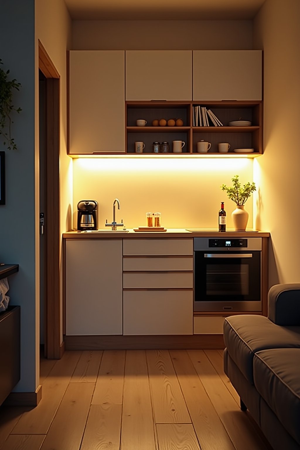 Kitchenette Beleuchtung planen