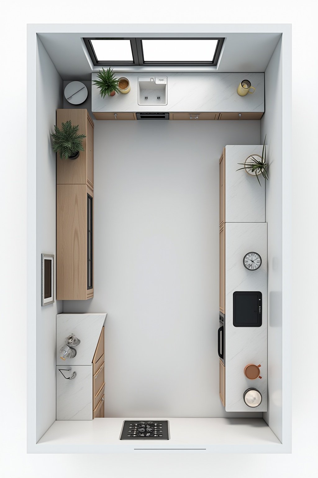 Maße kleine Küche L-Form