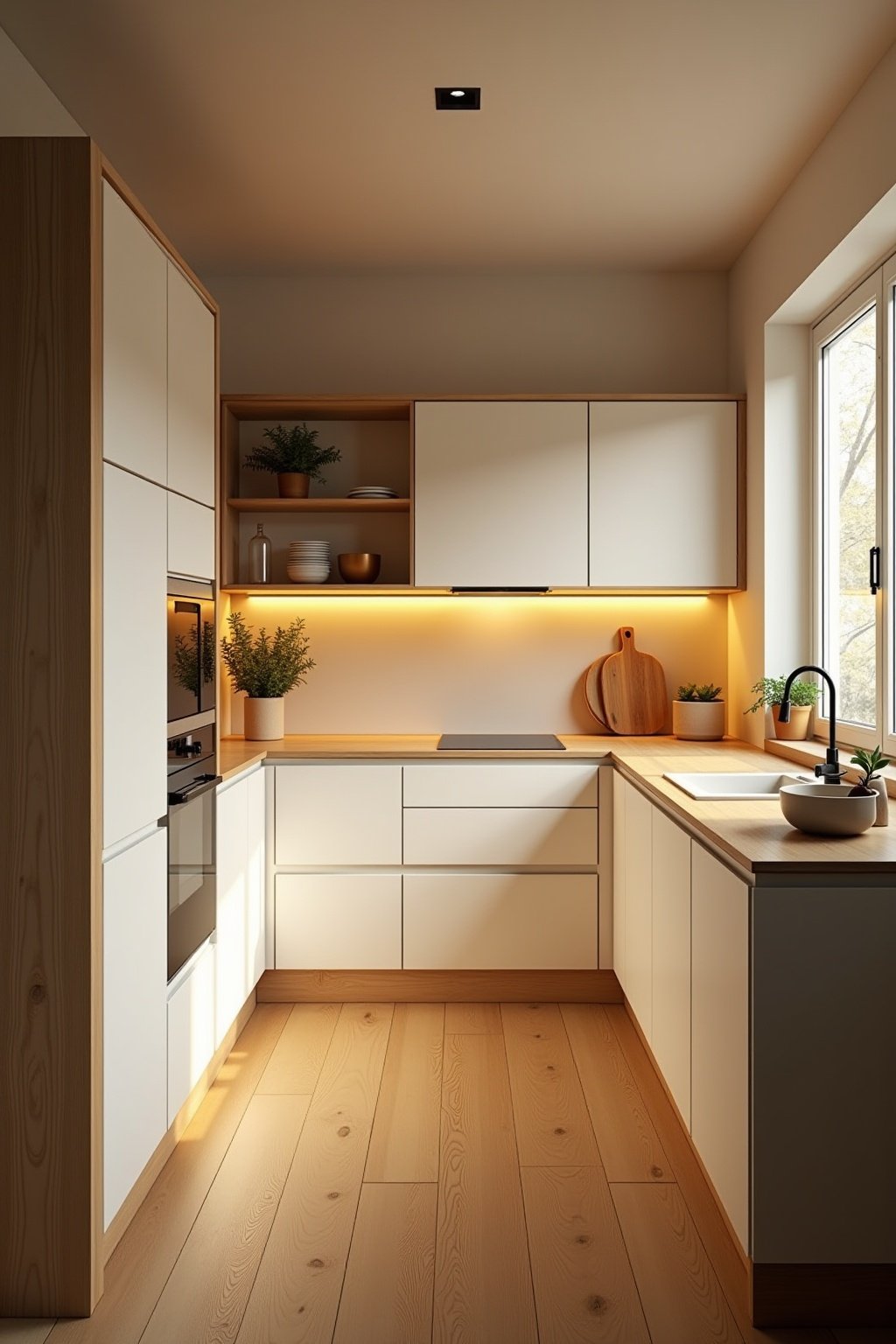 Gestaltung kleine Küche L-Form