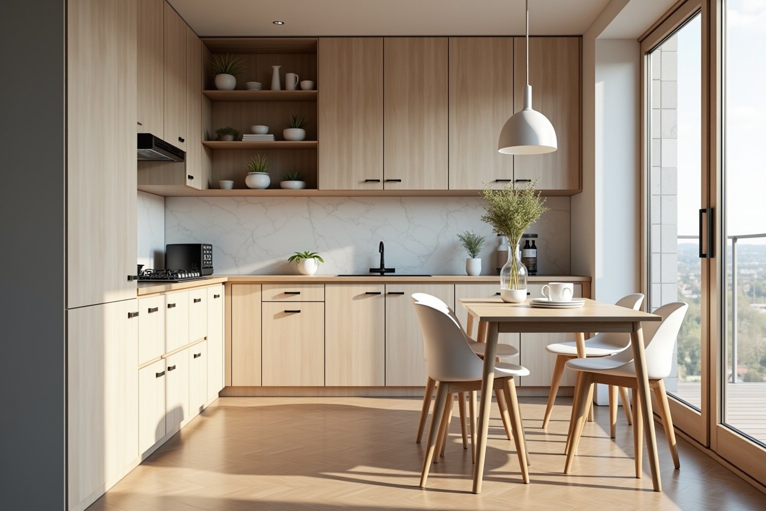 8 Ideen für deine kleine Küche in L-Form