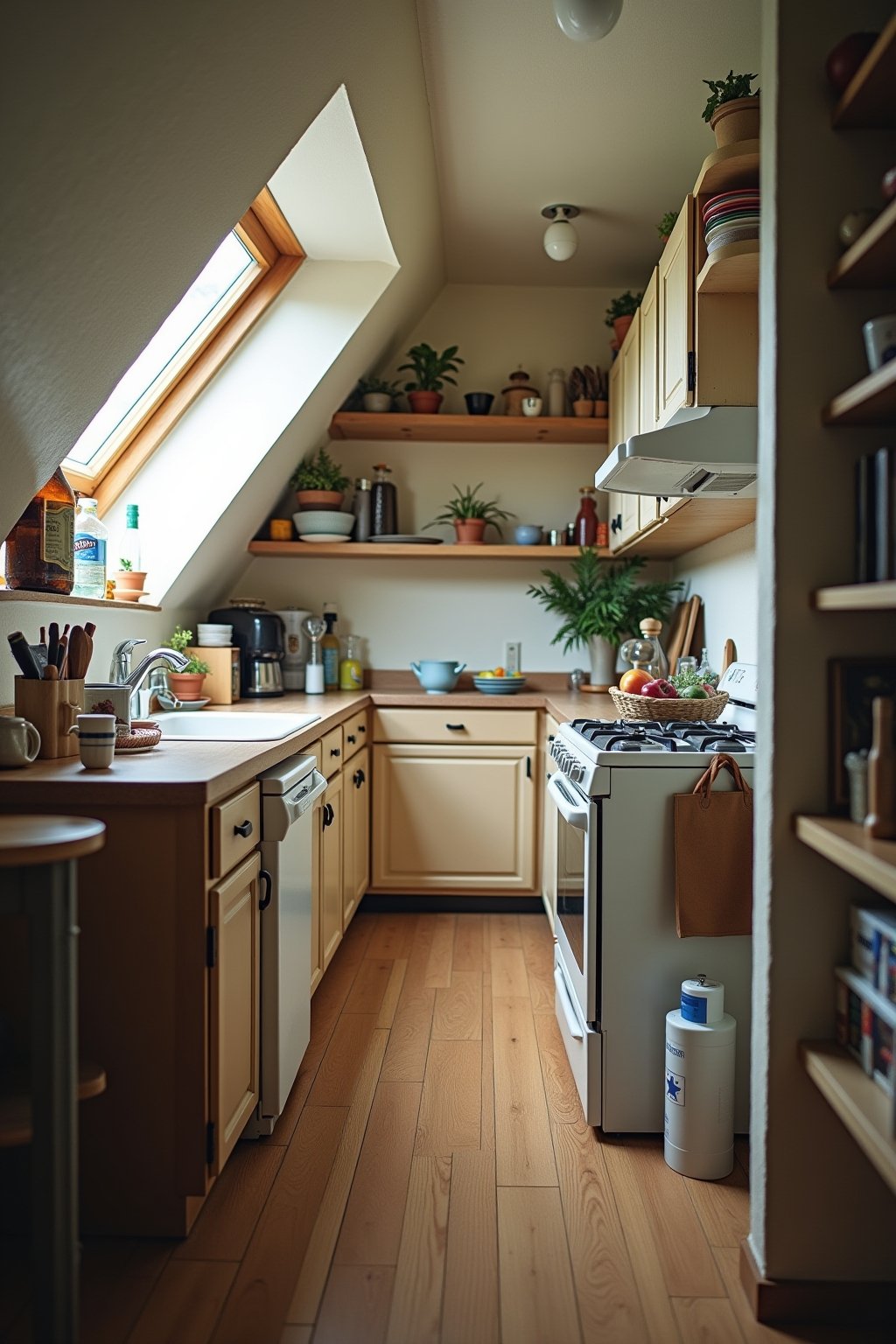 Typische Fehler bei kleiner Küche mit Dachschräge vermeiden