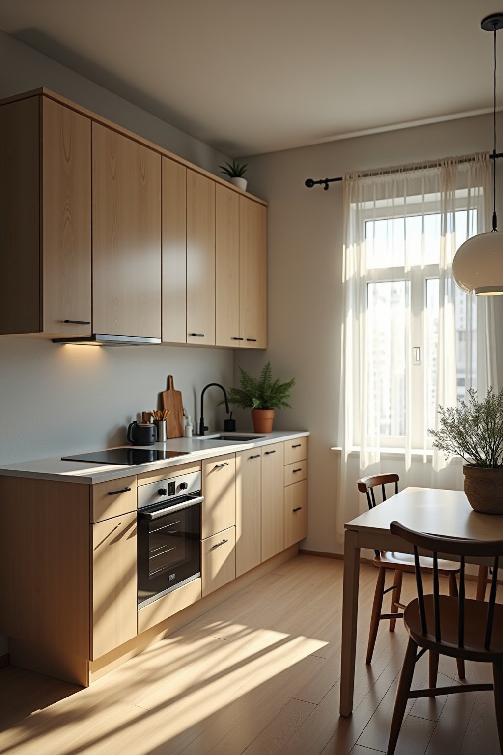 kleine kueche planen outline 1