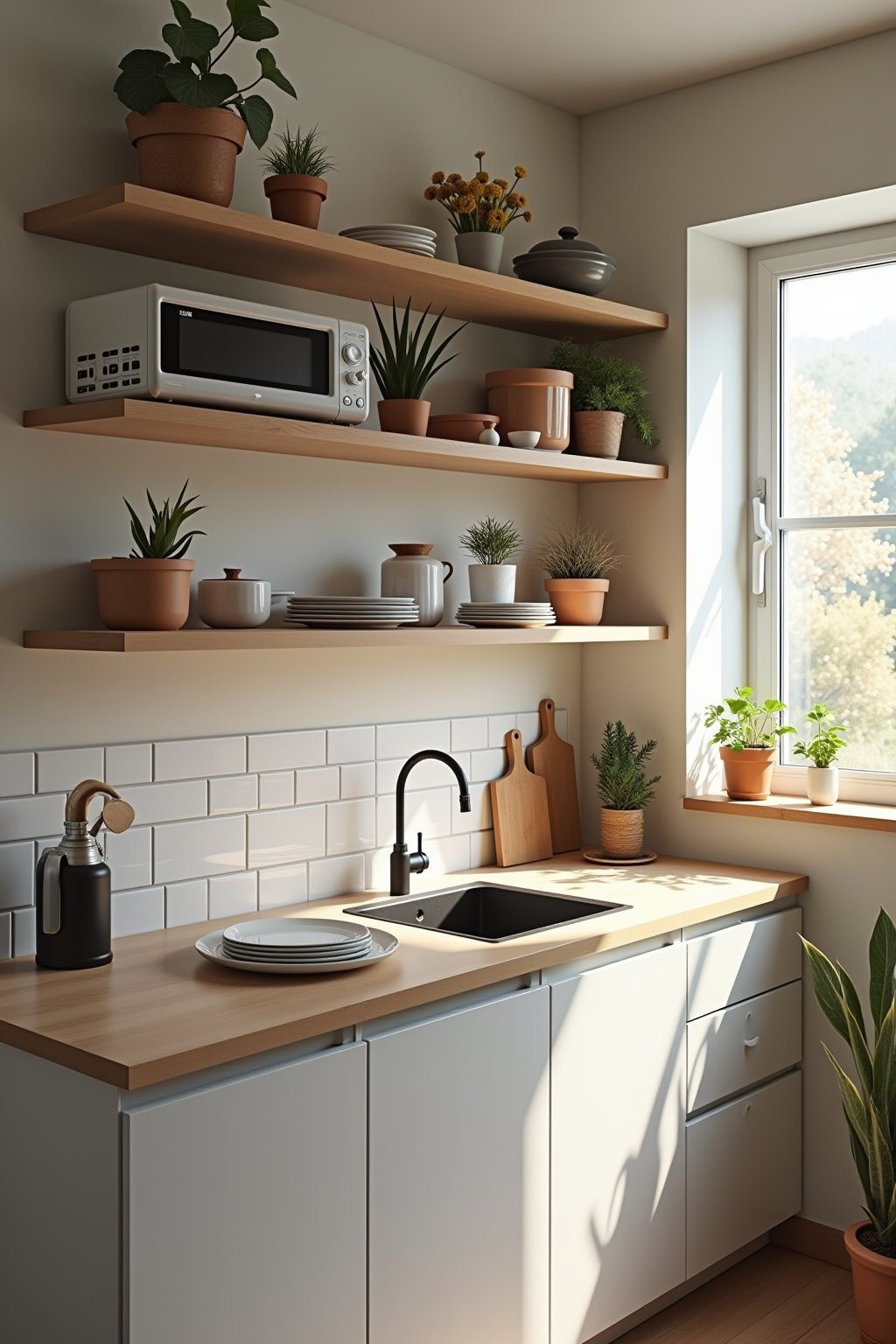 kleine kueche planen outline 4