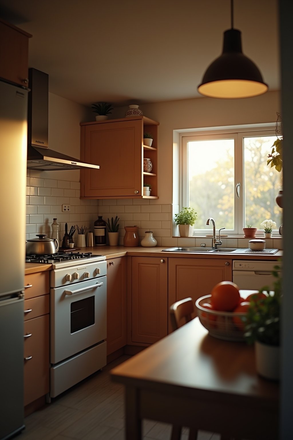 kleine kueche planen outline 8