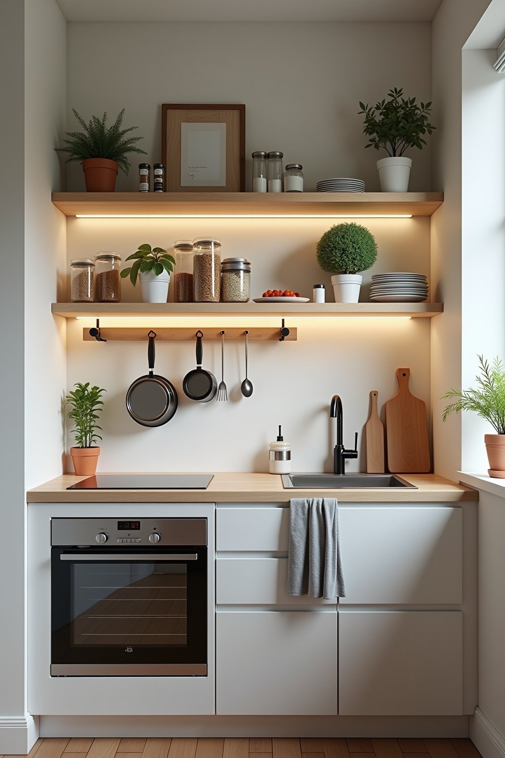 kleine kuechen geschickt beste raumnutzung kleine kueche einrichten outline 5