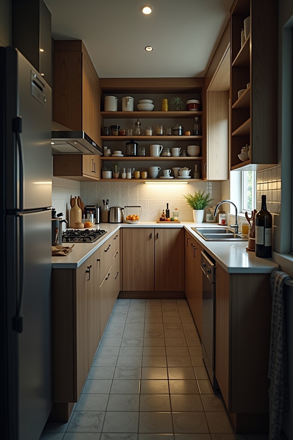 kleine kuechen geschickt beste raumnutzung kleine kueche einrichten outline 7