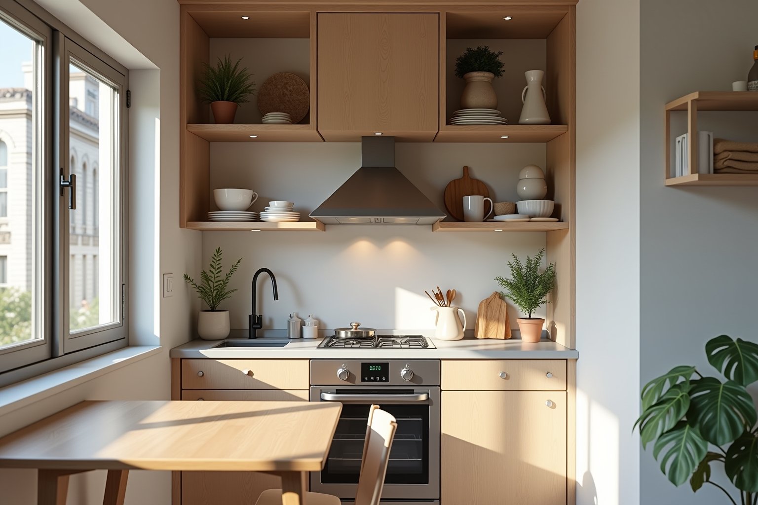 Die 8 besten Ideen kleine Küchen geschickt einrichten