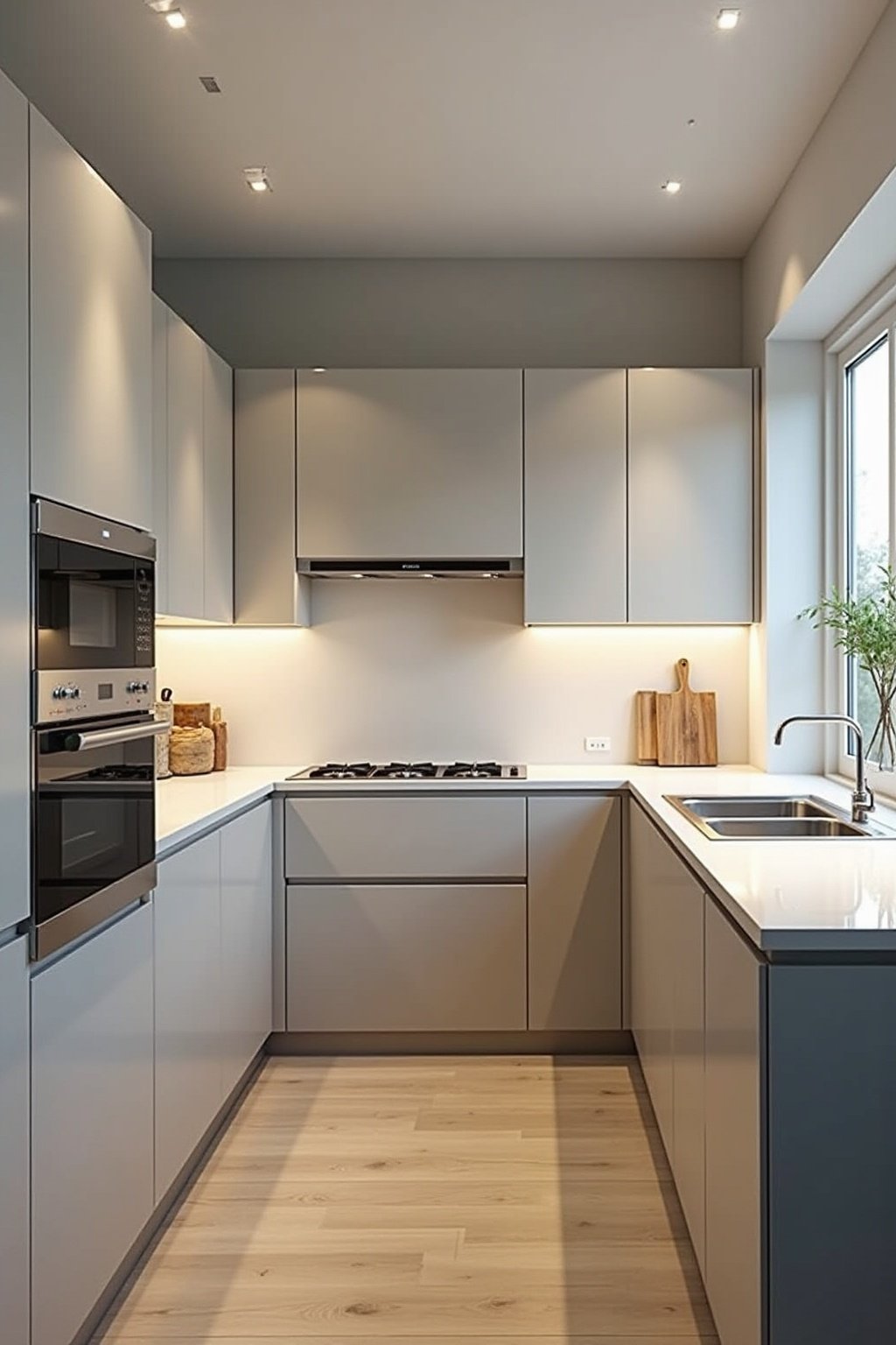 kosten kueche u form outline 7