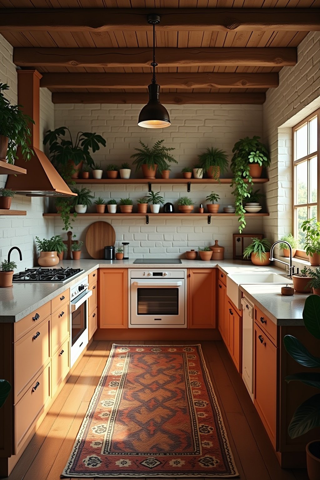 kueche boho style gestalten outline 1