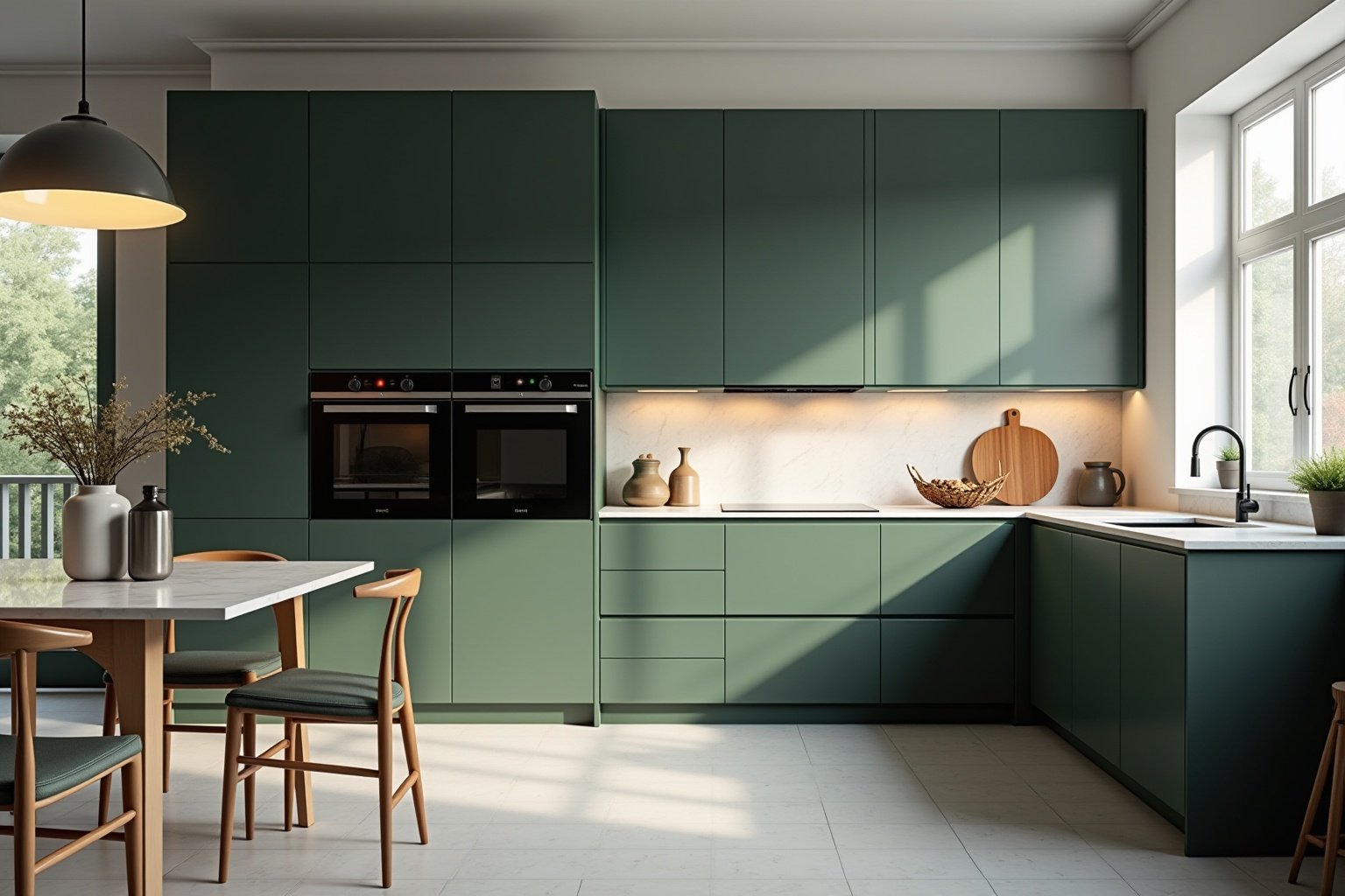 Die 8 besten Ideen für Küche Grün Grau