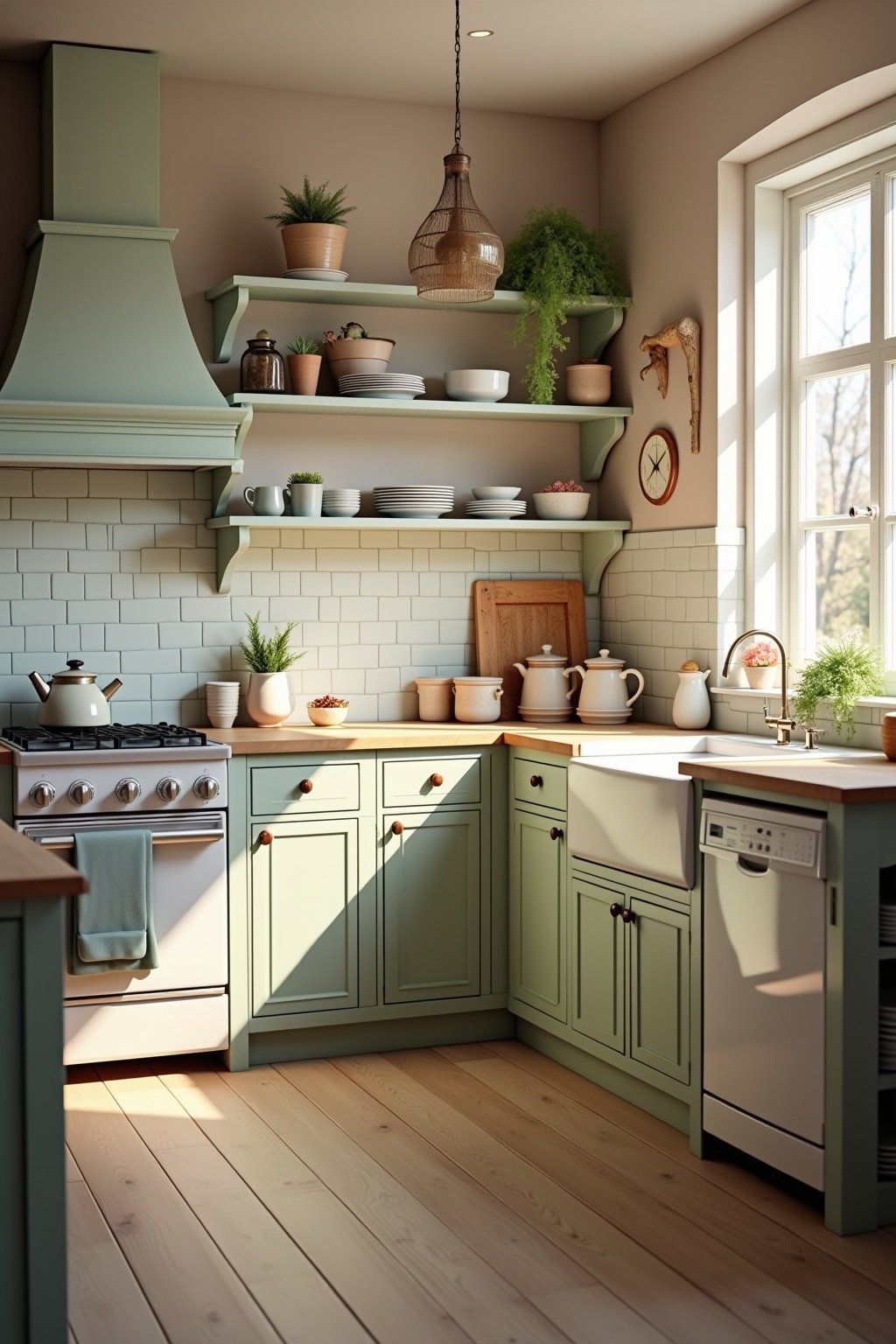 kueche im shabby chic gestalten outline 1