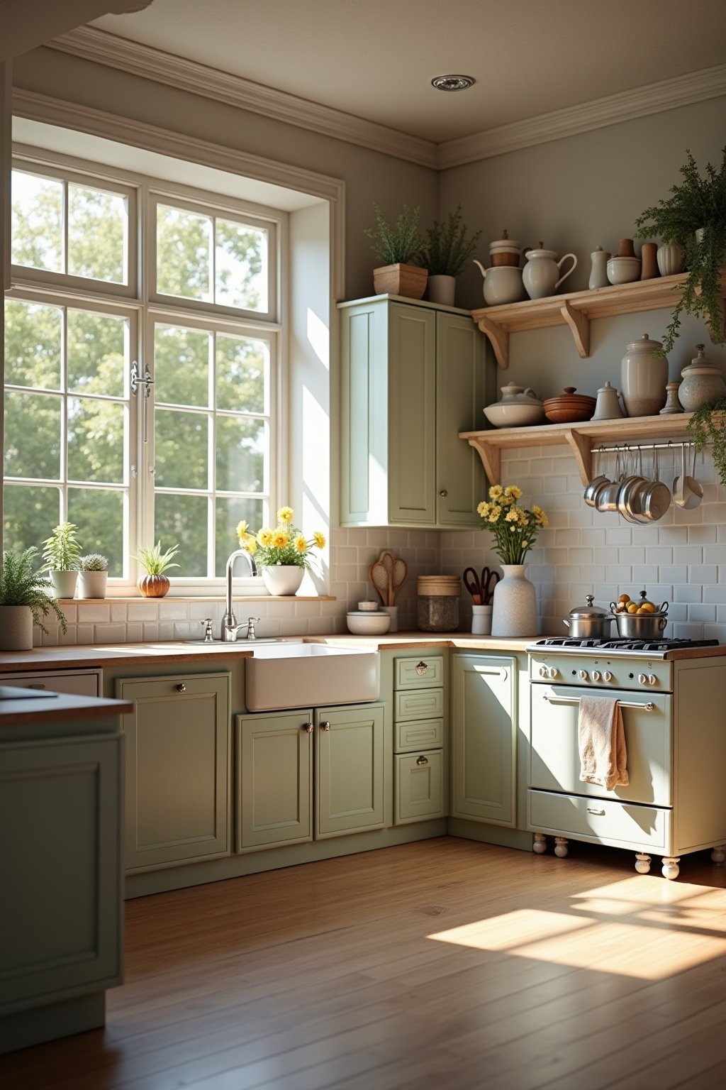 kueche im shabby chic gestalten outline 5