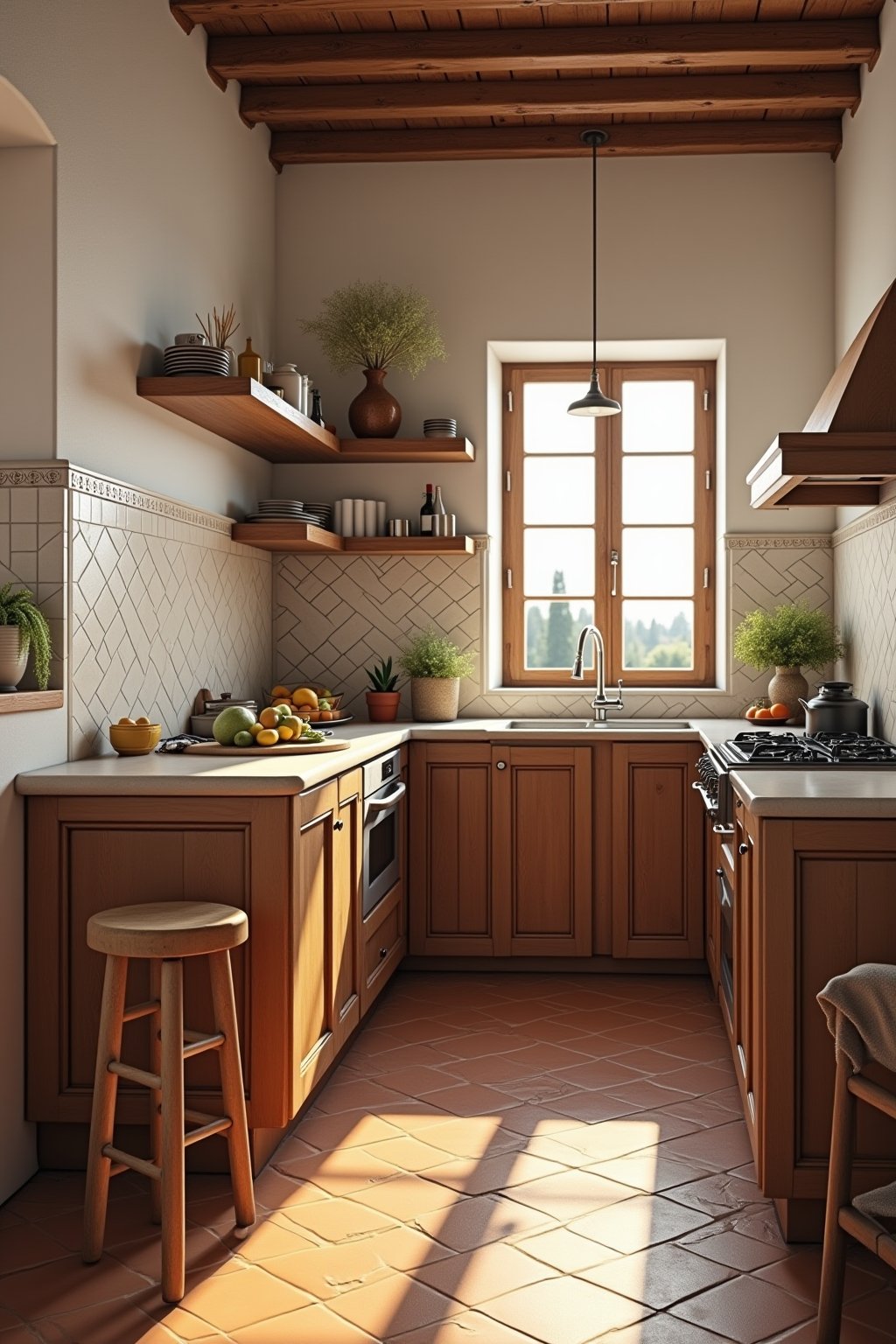 kueche mediterran gestalten outline 5