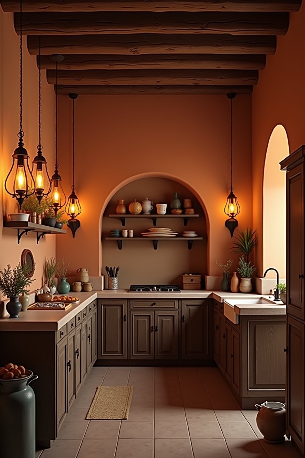 8 Ideen: Küche mediterran gestalten wie ein Profi 19 kueche mediterran gestalten outline 7