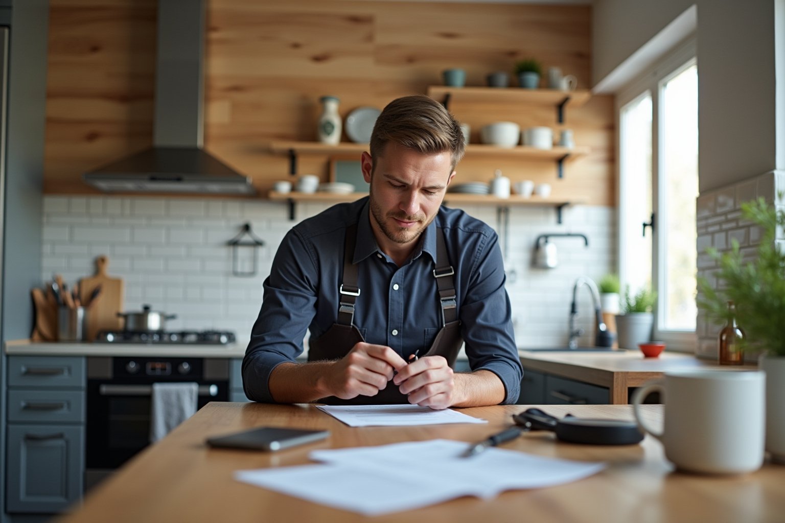 Die 8 Kosten, Küche montieren lassen zu