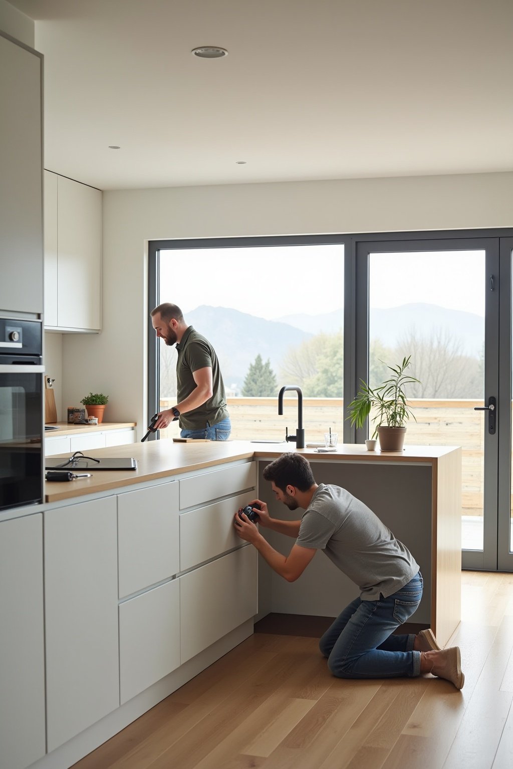 kueche ohne sockelblende outline 6