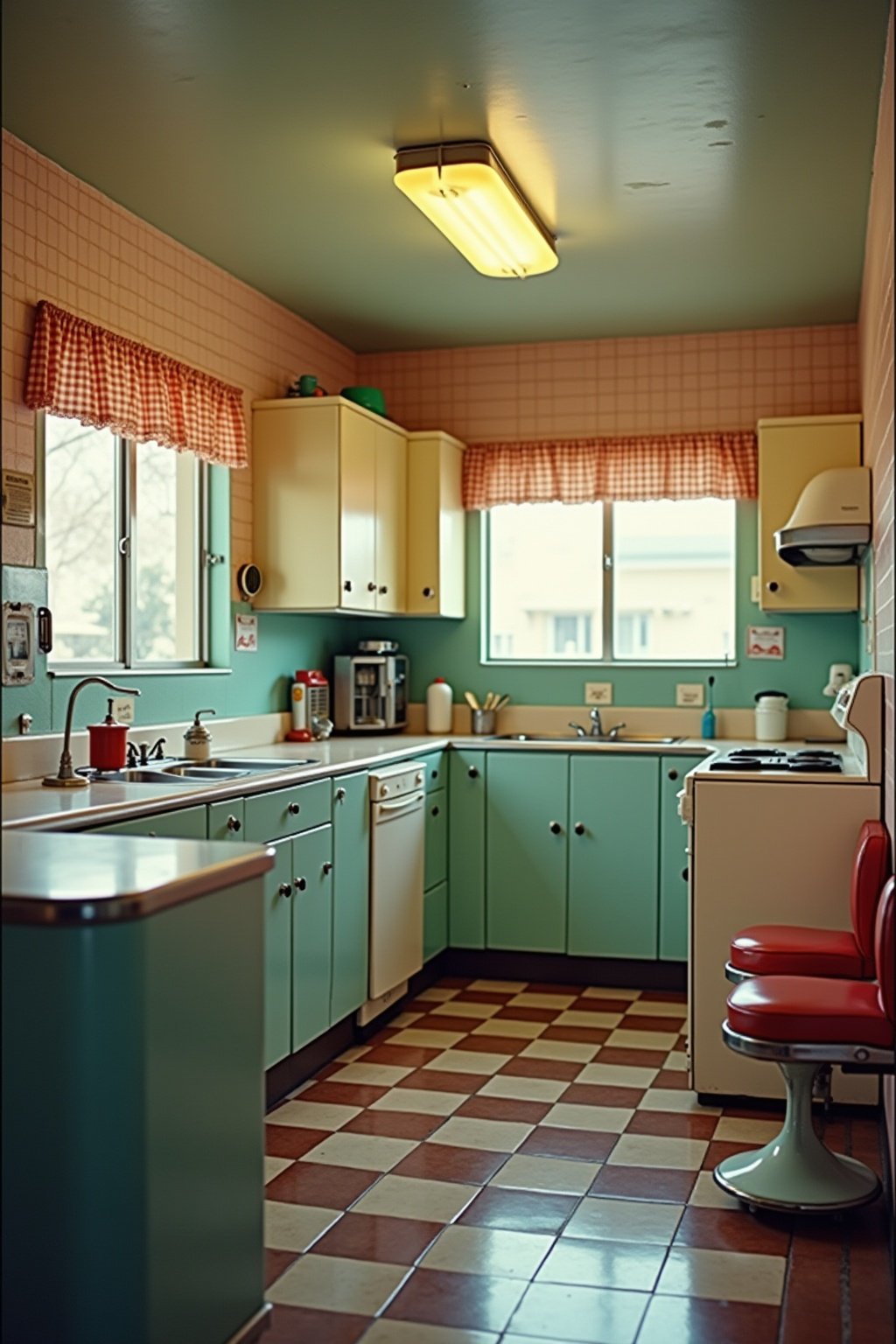 kueche retro gestalten outline 2