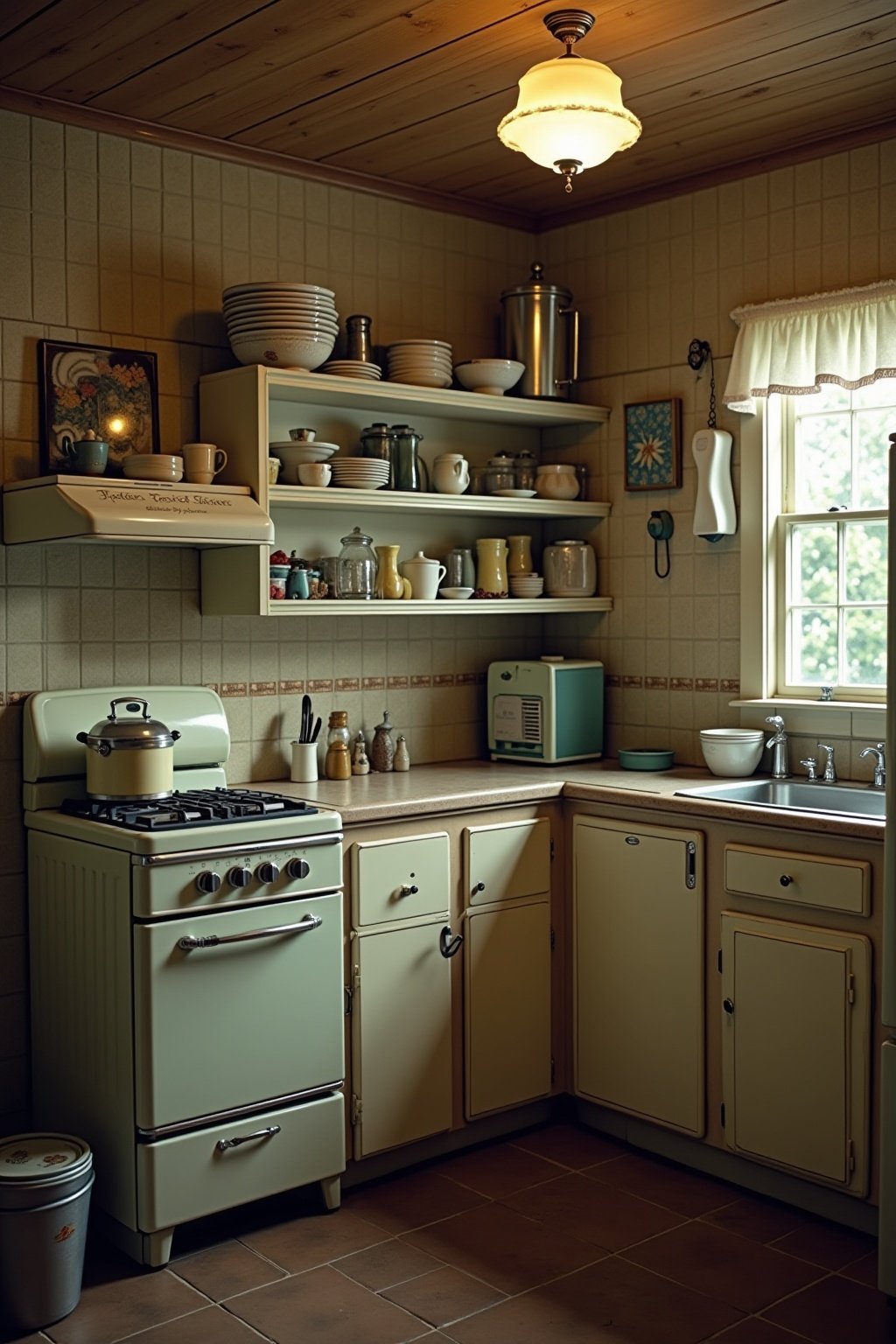 kueche retro gestalten outline 8