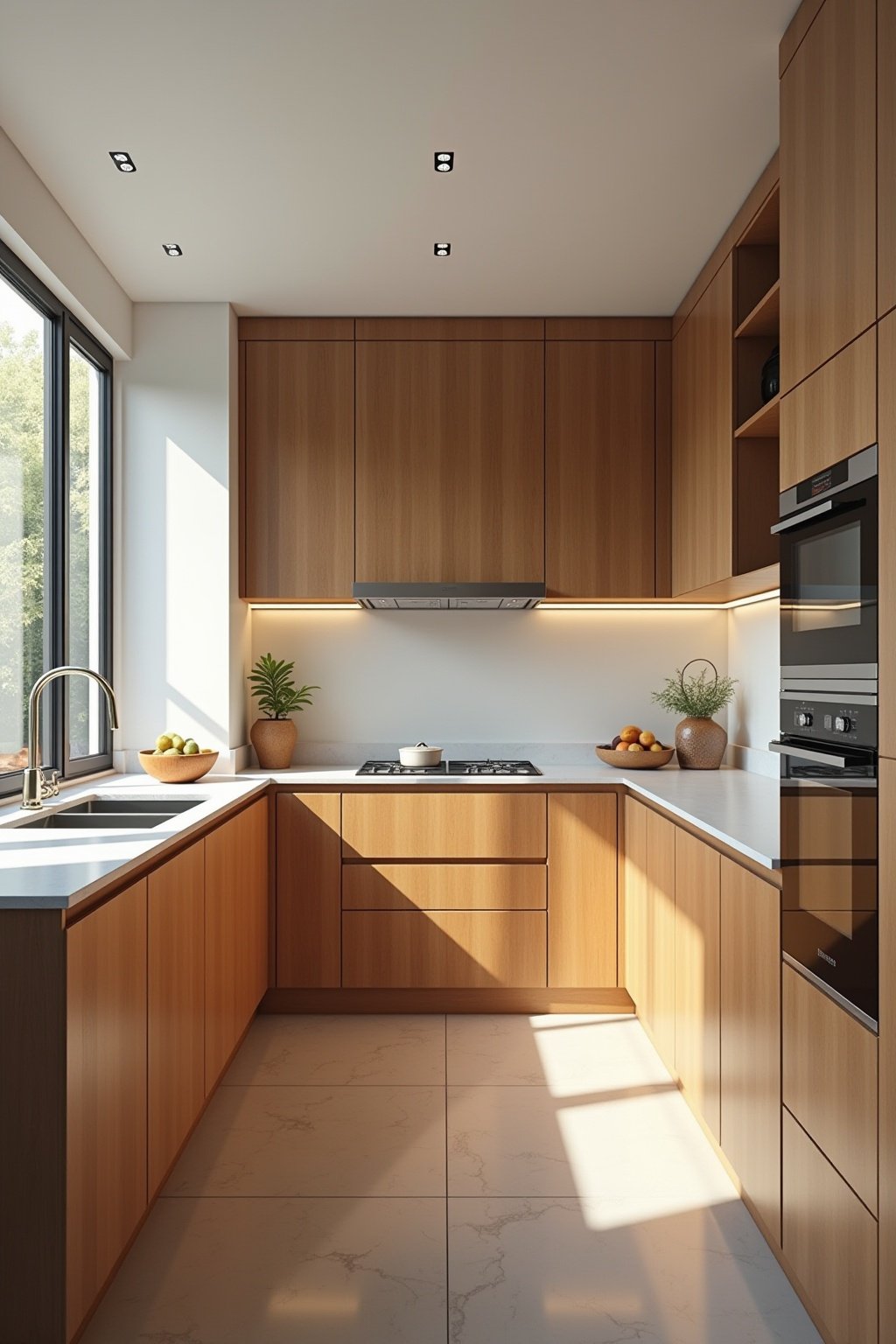 U-Form Küche Planung