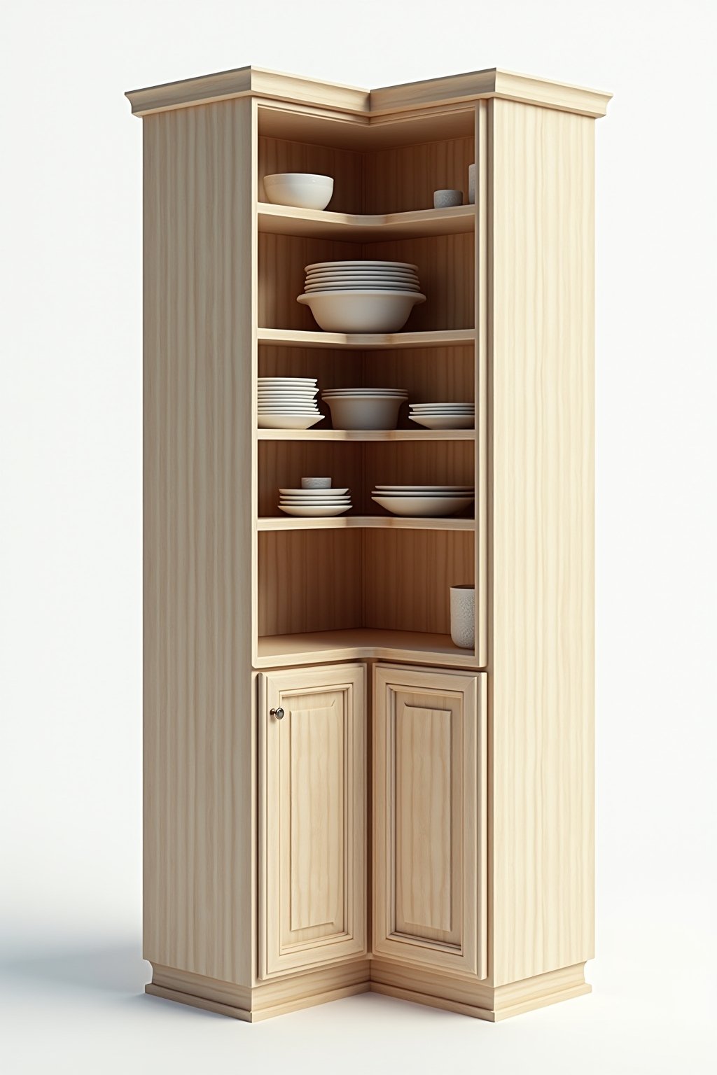 kuechen eckschrank rondell outline 3