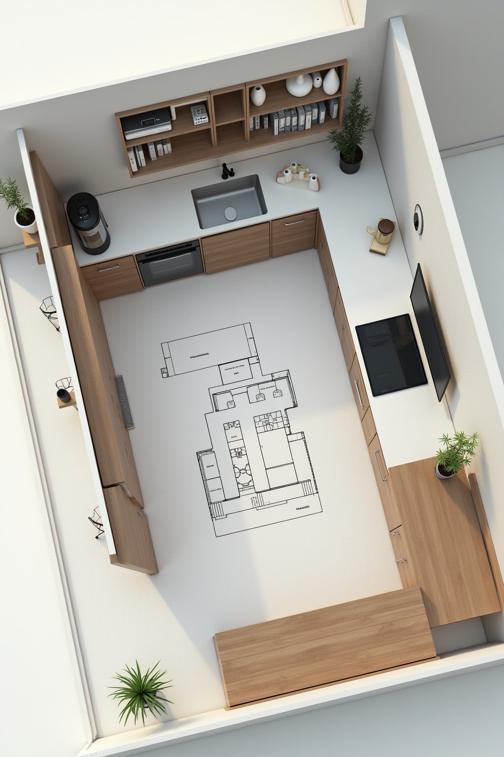 kuechenideen u form outline 4