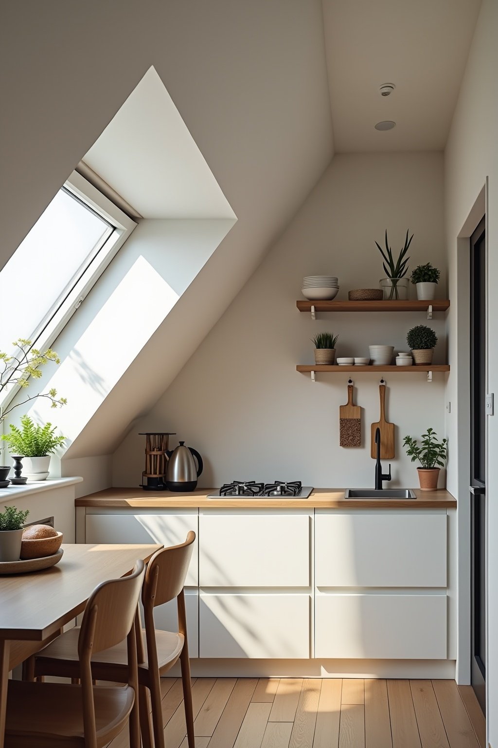 Küchenplanung mit Dachschräge