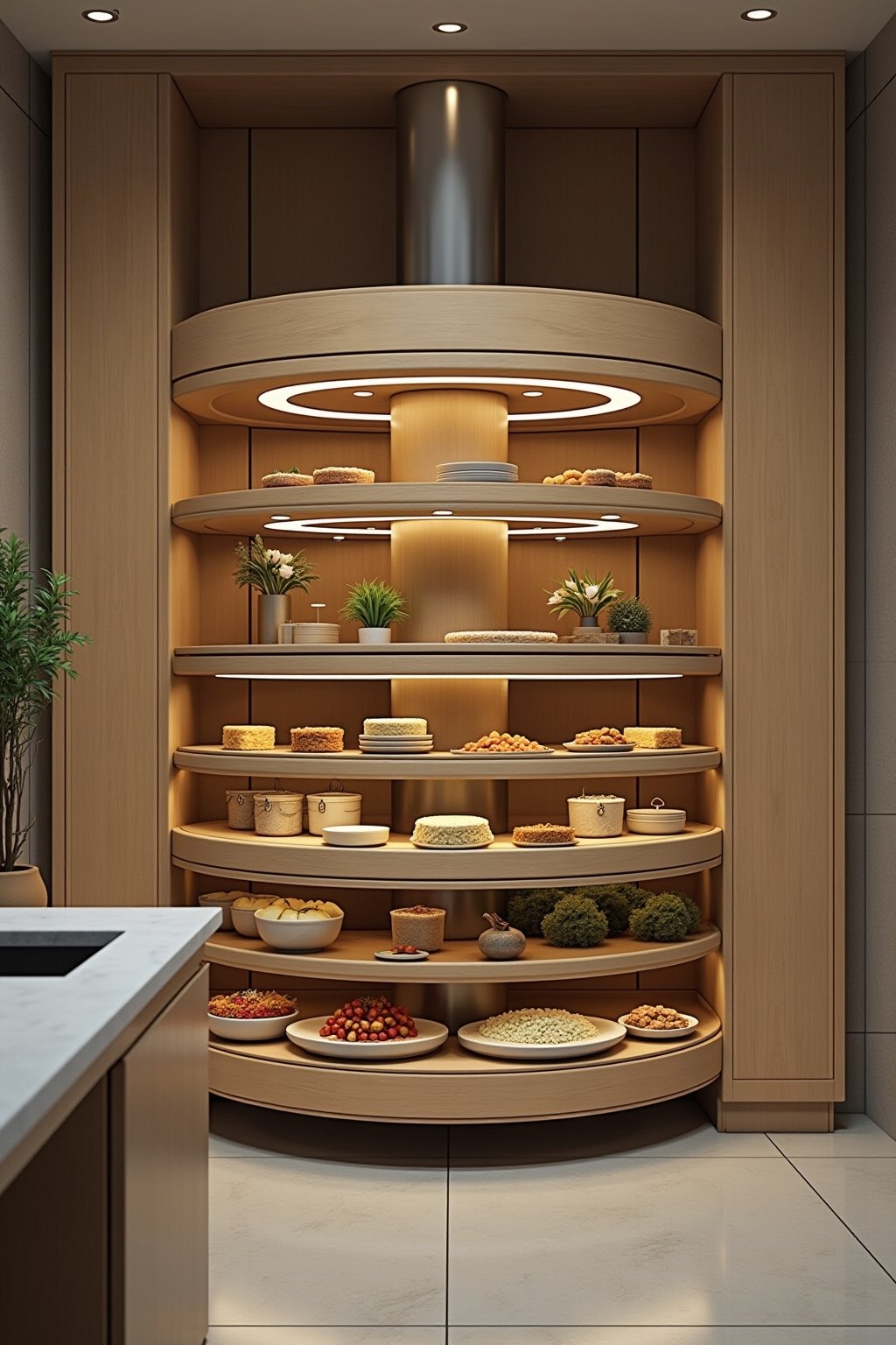 kuechenrondell masse outline 5