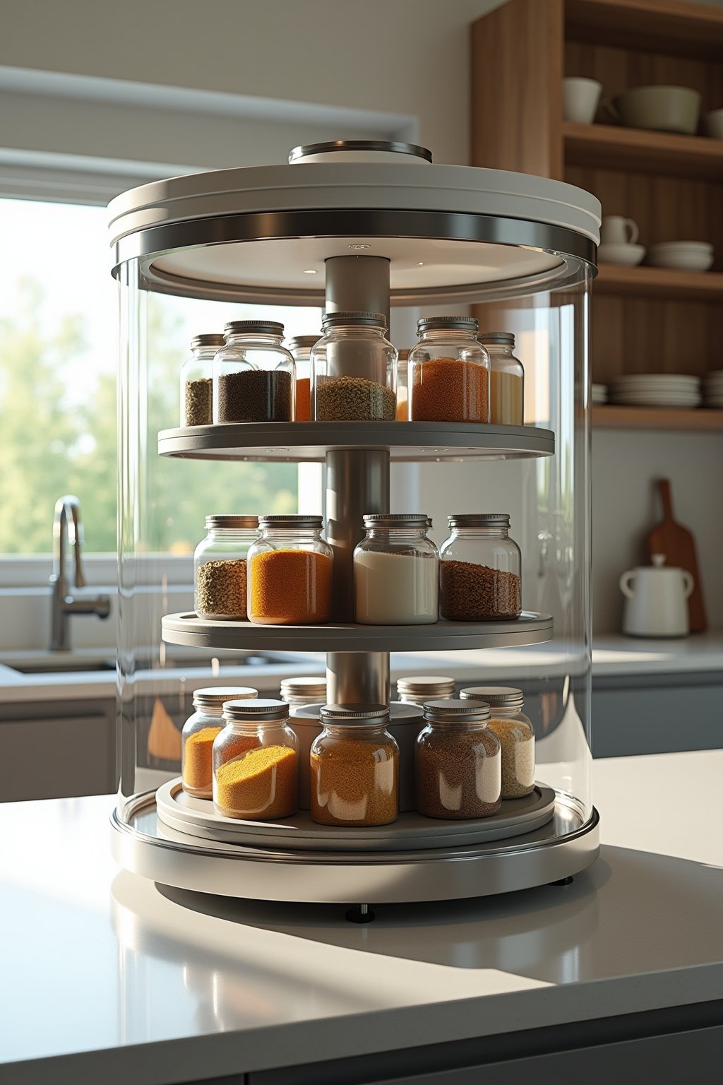 kuechenrondell reinigen outline 1